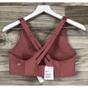 NWT New LULULEMON AirSupport Air Support Bra High Support Brier Rose Pink 34DDD